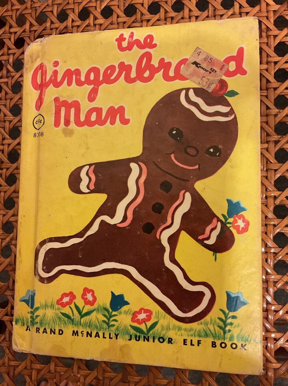 The Gingerbread Man A Rand McNally Junior Elf Book 1954 Vintage Book
